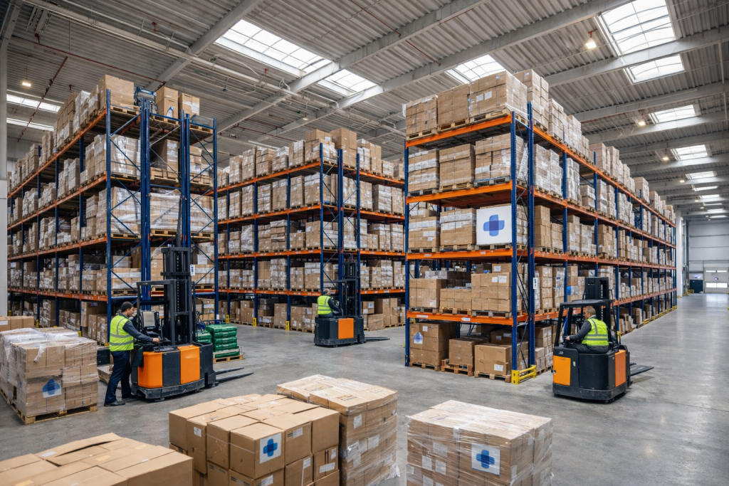 Pick and Pack warehousing